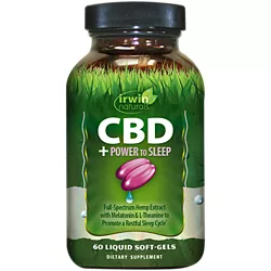 CBD Full Spectrum Hemp Extract + Power To Sleep With Melatonin & L-Theanine – 30 MG Per Serving / VITAMIN PILLS SHOP